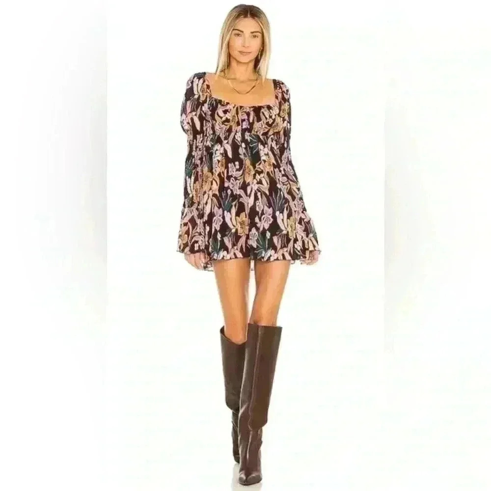 House of Harlow 1960 x REVOLVE Brock Mini Dress in Black Size S